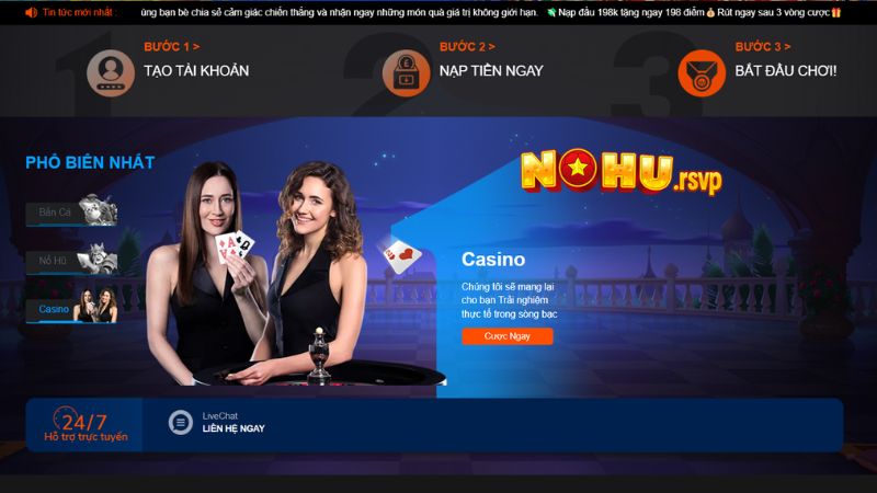Giải đáp thắc mắc khi đăng nhập Nohu
