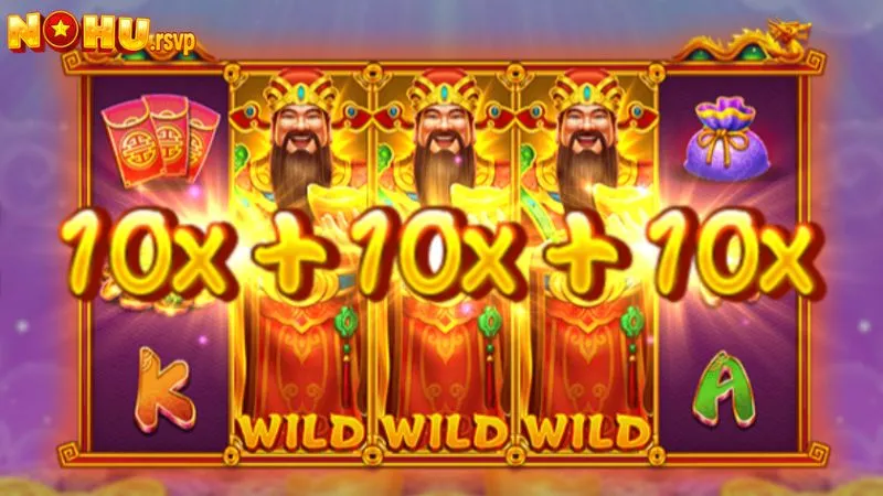 Biểu tượng Wild có trong siêu phẩm Nổ Hũ Thần Tài