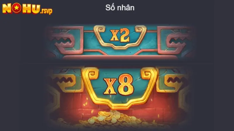 Làm rõ về hệ số nhân có trong Kho Báu Aztec